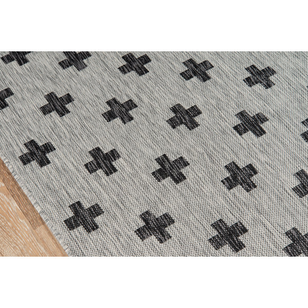Novogratz Umbria Gray/Black Indoor/Outdoor Rug & Reviews Wayfair